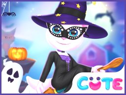 Préparation d’Halloween de la Fille Chat : Jouez et Célébrez la Nuit la Plus Terrifiante