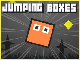 Pulando Caixas: Domine o Mundo Sombrio dos Obstáculos!