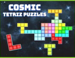 Rompecabezas Cósmicos Tetriz: Emocionante Aventura de Rompecabezas en el Universo de Arte Pixel