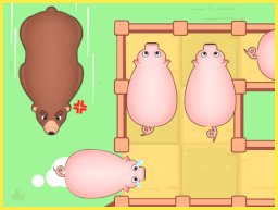 Salva a los Cerditos: Juego de Movimiento de Animales