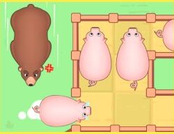 Save The Piggies: Animal Moving Game