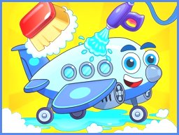 Vivi l’Emozione del Gioco di Lavaggio degli Aerei – Divertimento con Riparazioni e Pulizie
