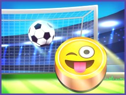 Winziger Fußballpokal: Spiele und Erziele Tore, um zur Legende zu werden!