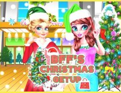 BFF Christmas Getup: Best Friends Mia and Ava Christmas Party