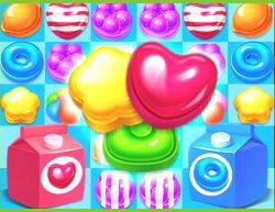Candy Shuffle: Jogo de Puzzle Sweet Match-3