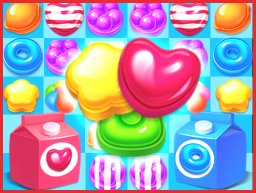 Candy Shuffle: Süßes Match-3-Puzzlespiel