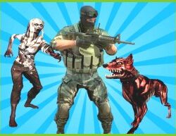 Coinvolgente Gioco Battle Royale Multigiocatore: Good Guys VS Bad Boys Zombie