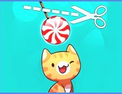 Cut for Cat 2: Kostenloses Cartoon Online Puzzle Spiel für Jungen