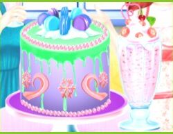 Delicious Cake Shop: Bake Cakes and Drinks for Guests