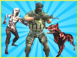 Emocionante Juego de Battle Royale Multijugador: Good Guys VS Bad Boys Zombie