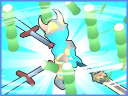 Entfesseln Sie Ihren Mut in Schwert und Spin – Das ultimative Arcade-Abenteuer!