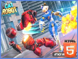 Experience the Ultimate Cat Robot Transform War Game