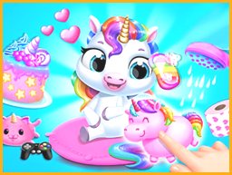 Experimenta Momentos Alegres con tu Bebé Unicornio en Mi Bebé Unicornio 2