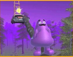 Grimace Only Up: Jogo de Aventura Empolgante de Plataforma