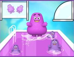 Grimace Shake Slide – Jeu de Contrôle de Raquette Amusant et Addictif