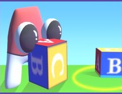 Labirinto della Stanza dell’Alfabeto 3D: Gioco di Raccolta Lettere Multigiocatore