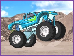 Monster Truck Wheels 2: Conduisez sur des Pistes Extrêmes