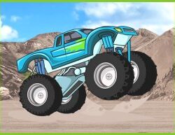 Monster Truck Wheels 2: Dirija em Pistas Extremas