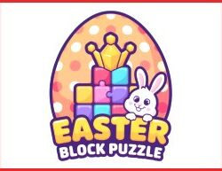 Puzzle a Blocchi di Pasqua – Gioco Festivo di Abbinamento di Uova