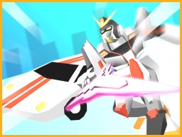 Roboterauto-Transformation: Ein Aufregendes Ausweich-Arcade-Spiel