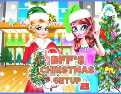 Tenue de Noël des BFF : Meilleures amies Mia et Ava Fête de Noël