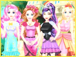 Ultimative Märchen-Makeover-Party: Anziehen und Spaß haben!