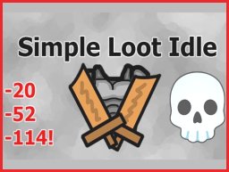Upgrade Your Hero in Simple Loot Idle Clicker Game