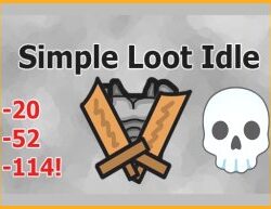 Verbessere deinen Helden in Einfachem Beute-Idle-Clicker-Spiel
