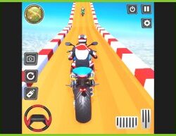 Course de Cascades Moto : Devenez un Motard Super-Héros dans des Défis Incroyables