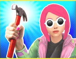 Engaging Nail Challenge Game: Compete in Wood Nail Hammering Battles!