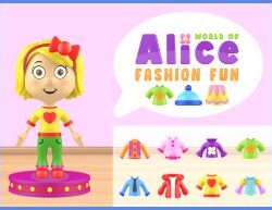 Experimenta la Diversión de la Moda en el Juego Mundo de Alice