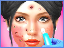 Genießen Sie das ASMR Makeover Beauty Salon Spiel – Behandeln von Hautproblemen und Erstellen von Modischen Looks