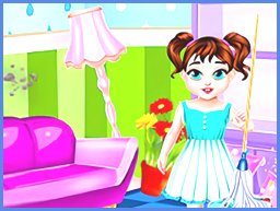 Nettoyage de la Maison de Bébé Taylor – Jeu de Nettoyage Amusant pour les Filles