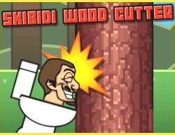 Skibidi Wood Cutter: Chop Wood and Dodge Branches Game