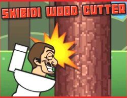 Skibidi Wood Cutter: Jeu de Coupe de Bois et d’Évitement de Branches