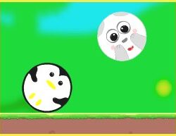 Tiere Party Ball – 2-Spieler-Abenteuerspiel